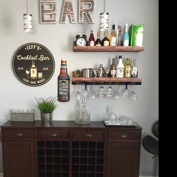 An intellectual Touch to your Home Bar with Quotes