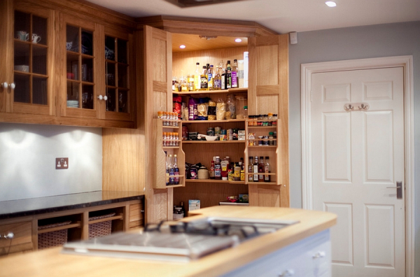 Corner Bespoke Kitchen Cabinet