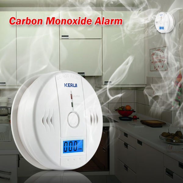 Detect Carbon Monoxide by Security Alarm System