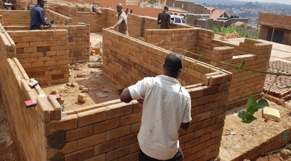 Home Made with Mud Bricks Reinforced by Natural Fibres