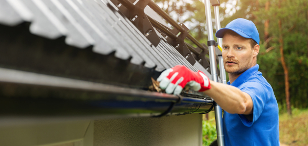 Man Cleaning Your Gutters