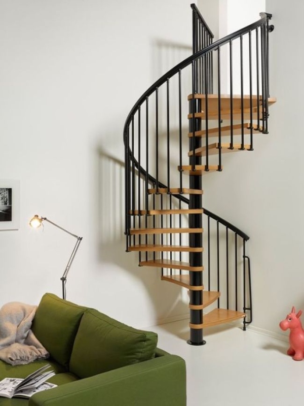 MetalSpiral Staircase