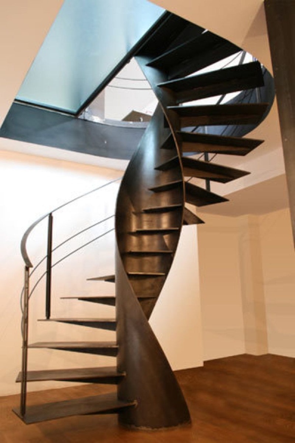 MetalSpiral Staircase