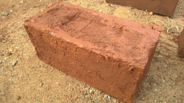 Mud Bricks Reinforced by Natural Fibres from Straw and Coconut