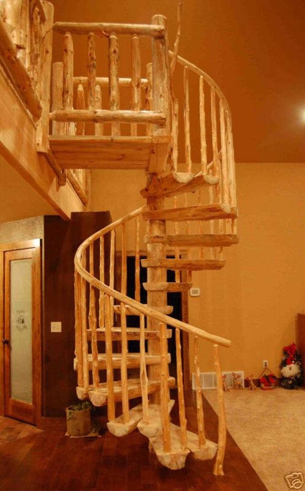 PineSpiral Staircase