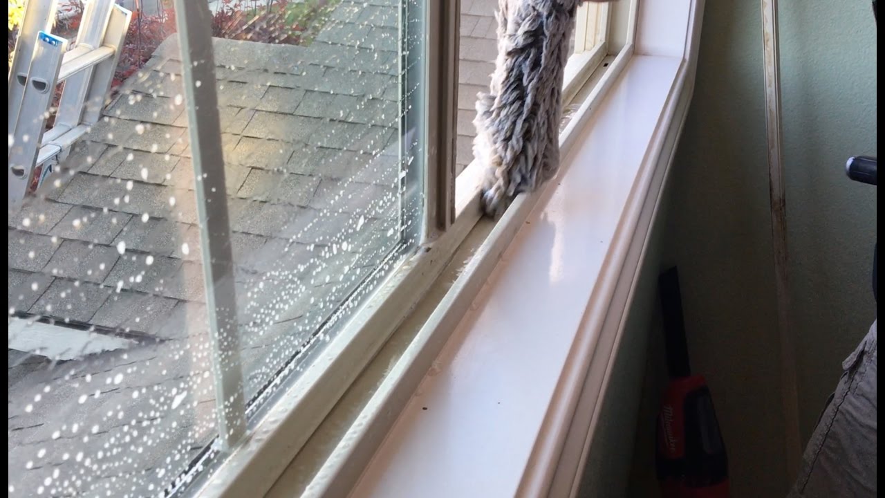 Remove Dust and Dirt from Window Track