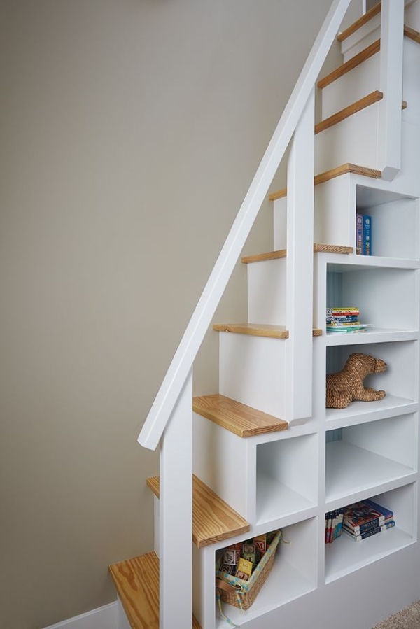 Single Flight Staircase with Storage