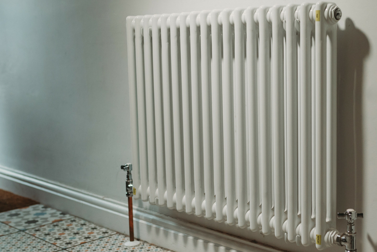 Central Heating System with Radiator