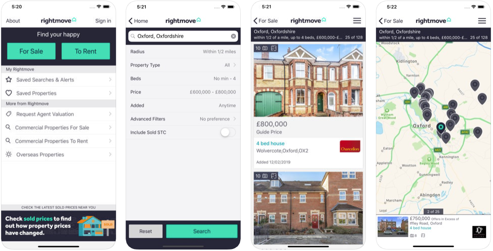 Rightmove Real Estate App