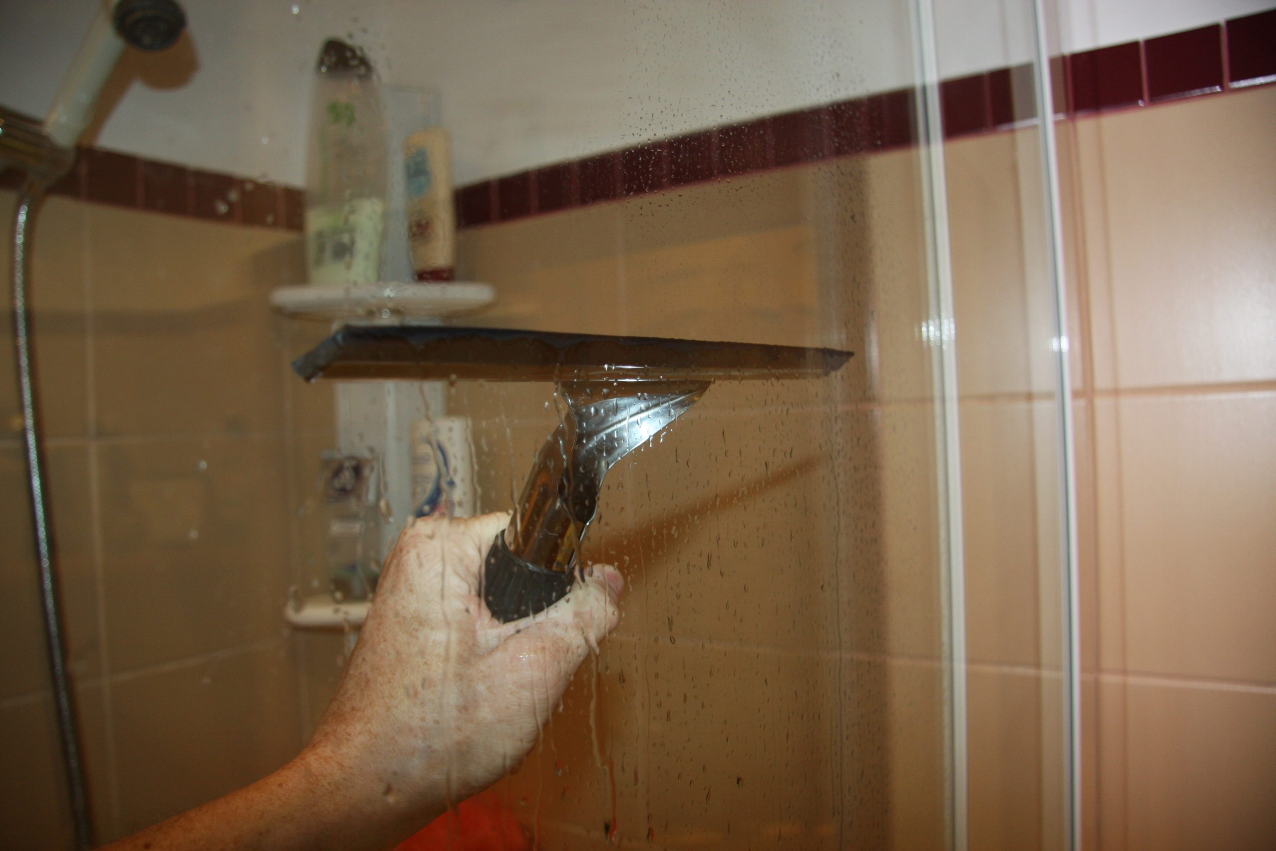 Squeegee for Cleaning Walls, Shower Stalls & Glass of Bathroom