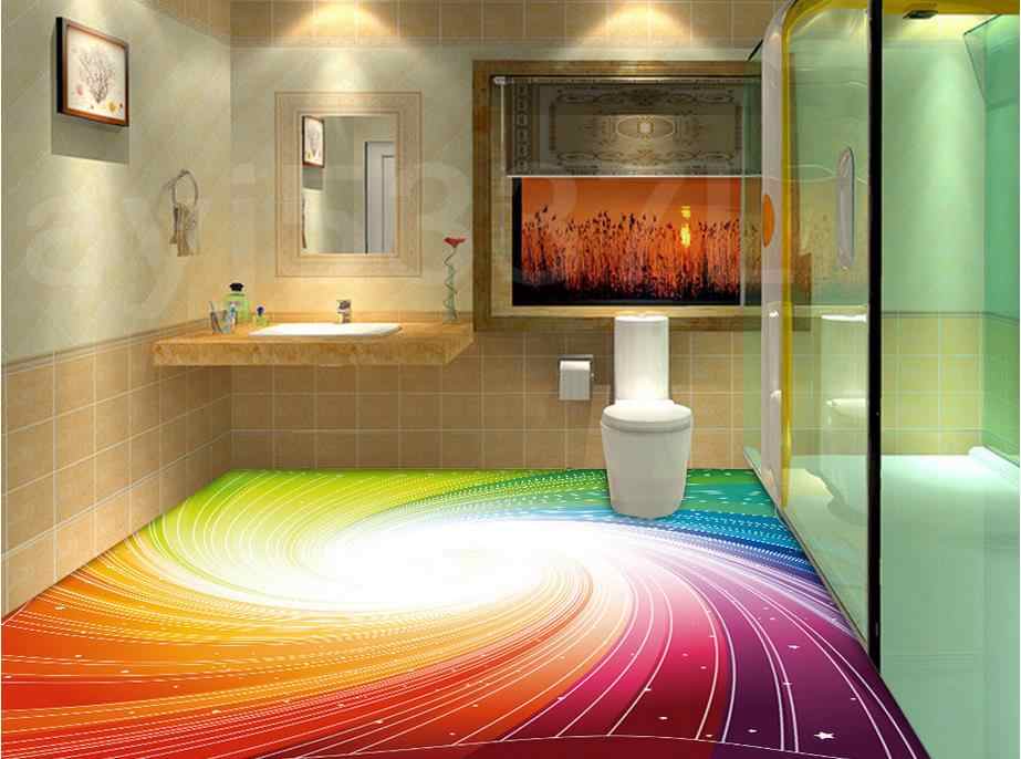 3D effect in Bathroom