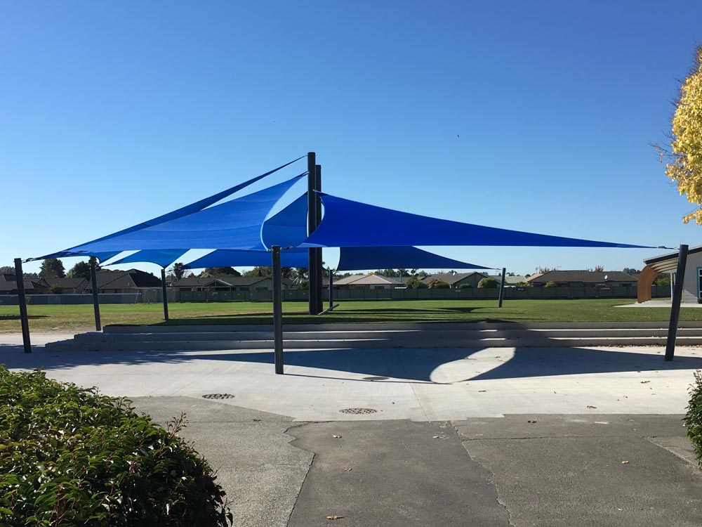 Shade Sail with eXtreme 32 Fabric
