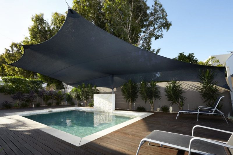 Shade Sail with z16 Fabric