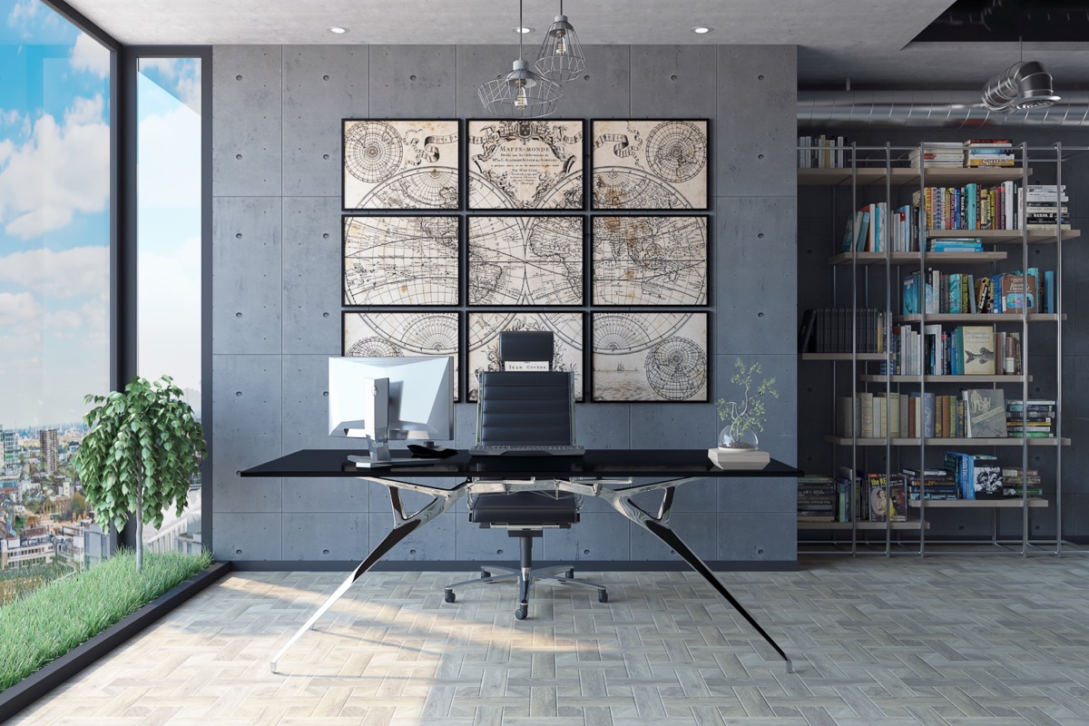 Industrial Style for Home Office