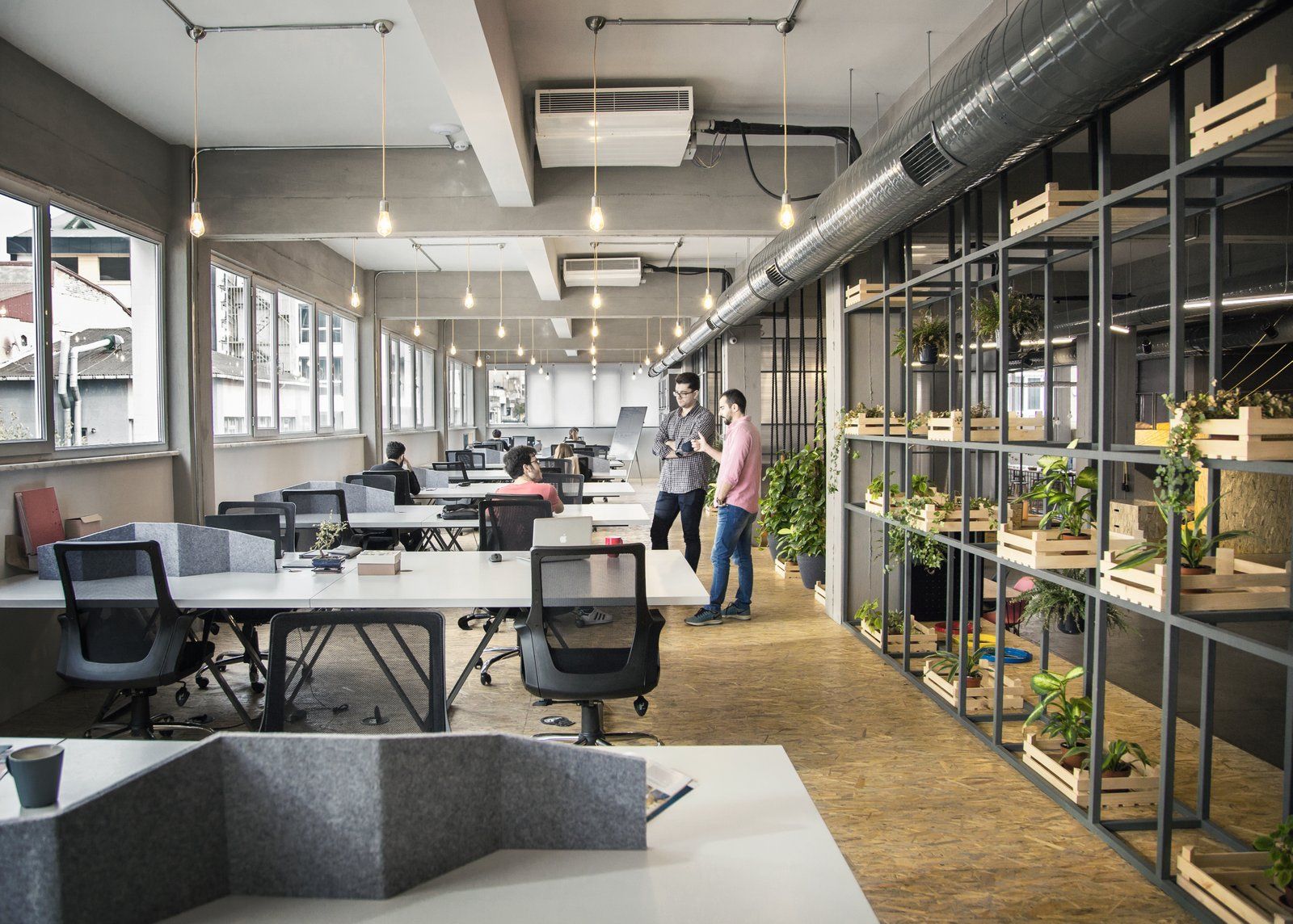 Industrial Style in Offices