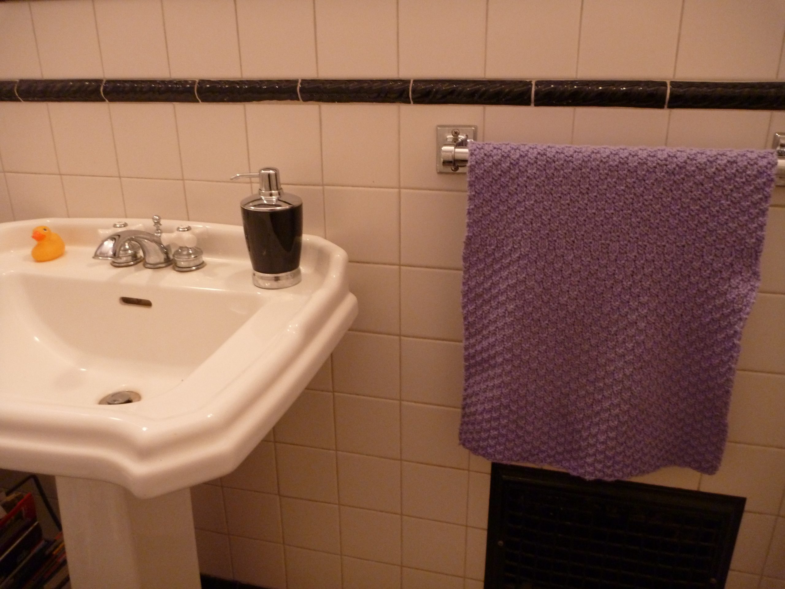 Dark Coloured Hand Towel