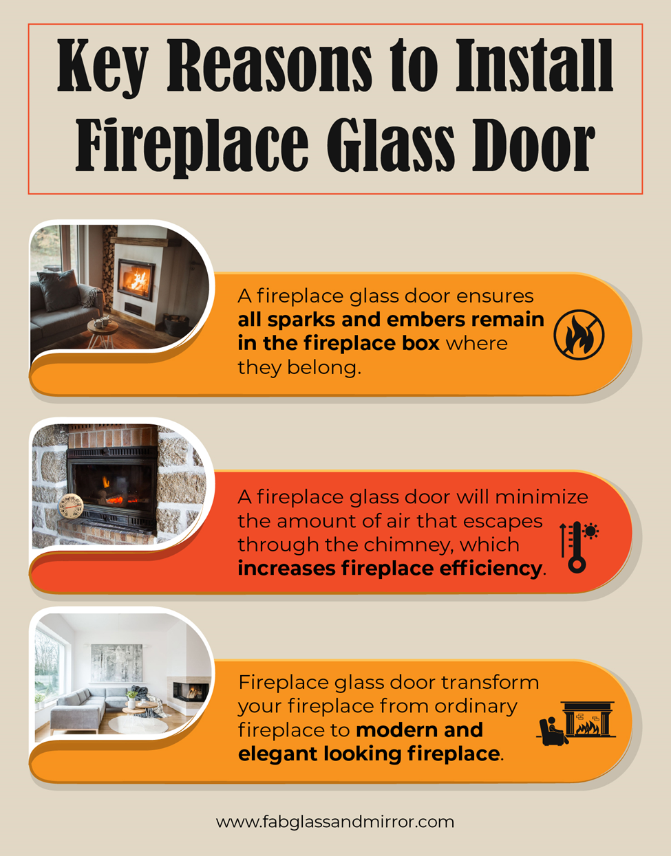 Installing Glass Fireplace Door
