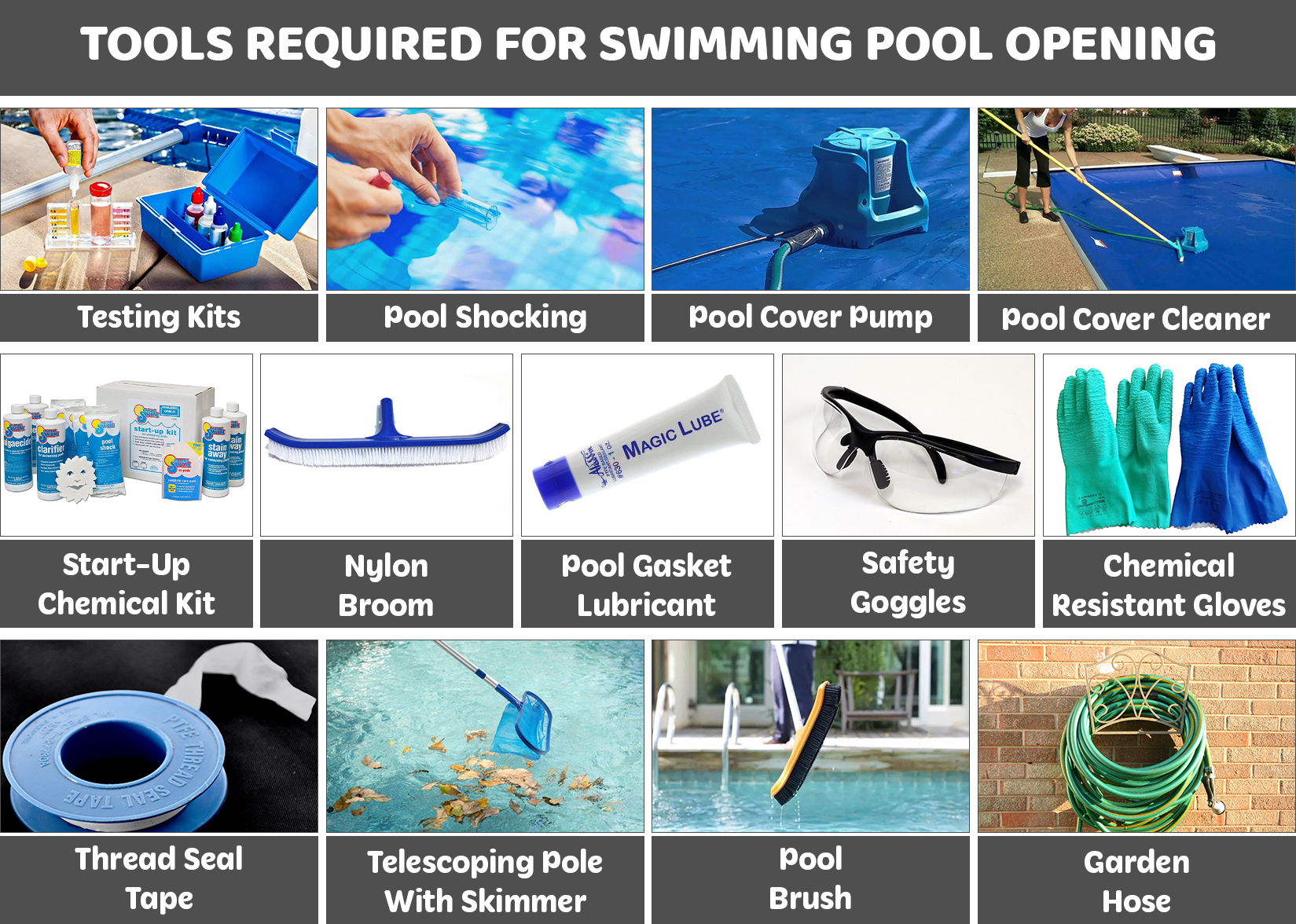 Swimming Pool Tools