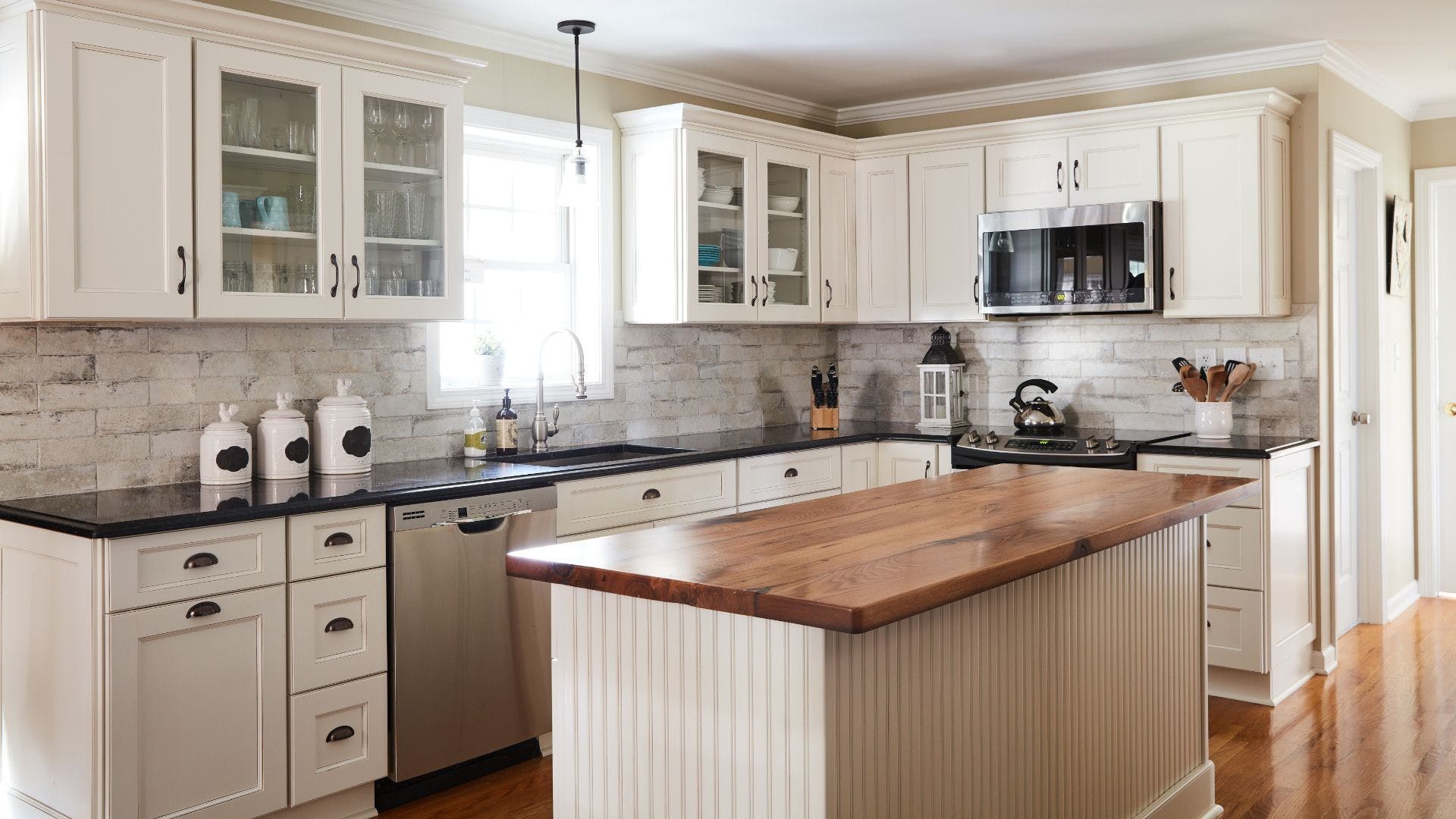 DIY Guide to Replace Kitchen Cabinet Doors with Glass Inserts