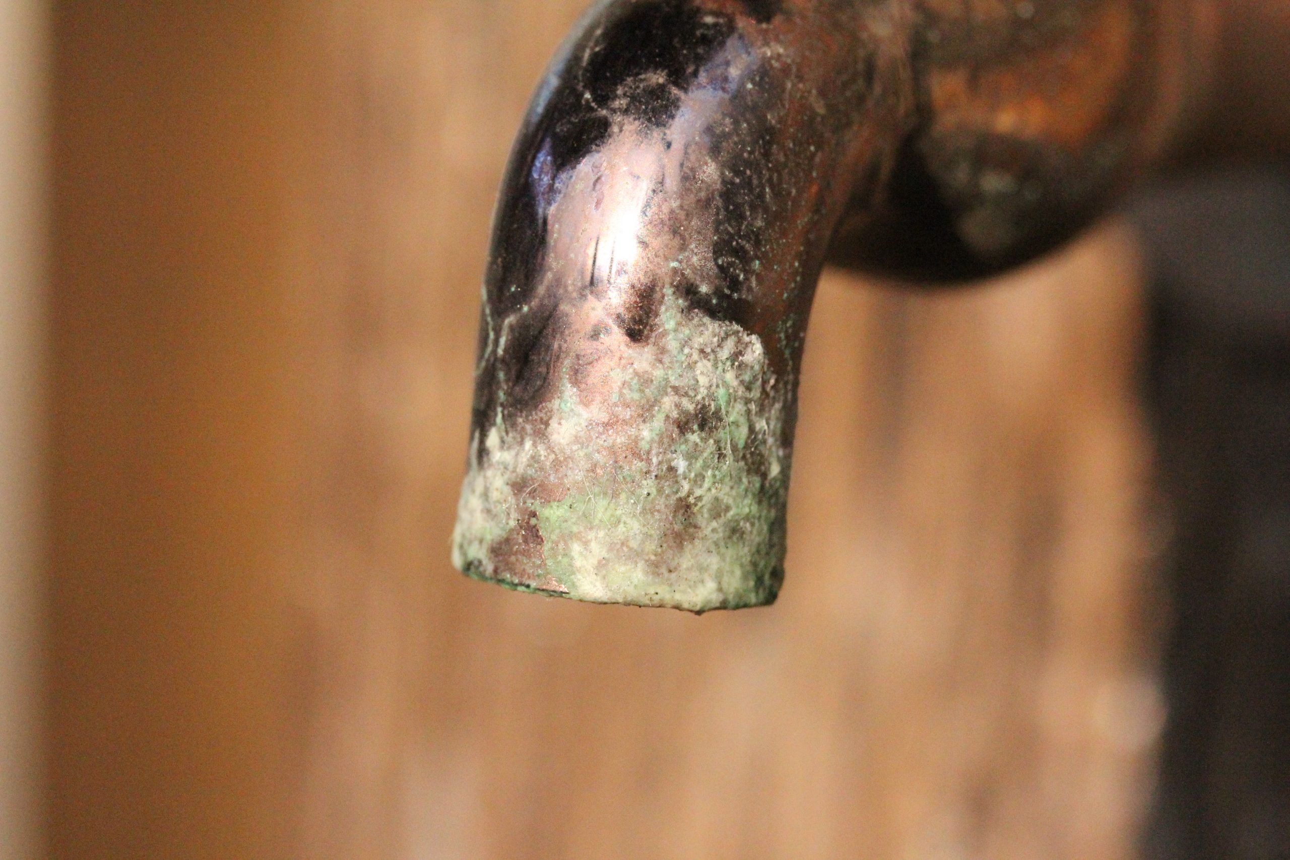Corrosion on Faucet