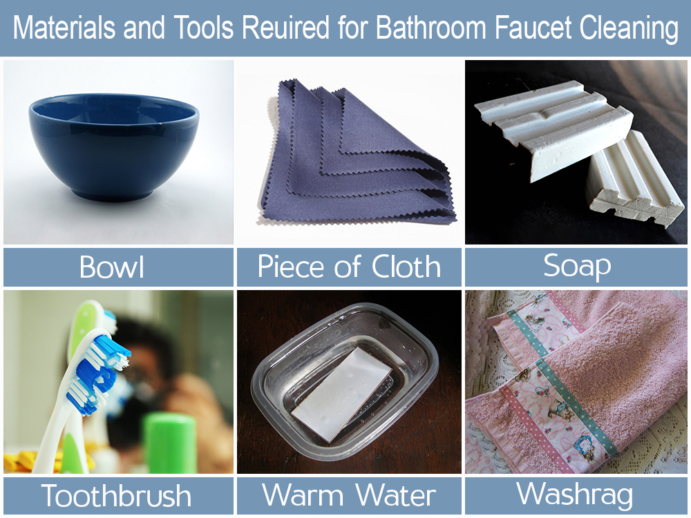 Tools Required for Bathroom Faucet Cleaning
