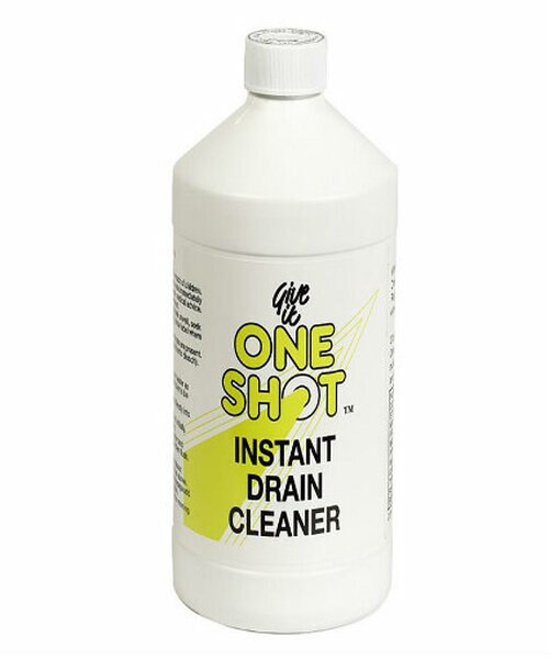 Use One-Shot Liquid Drain Cleaner