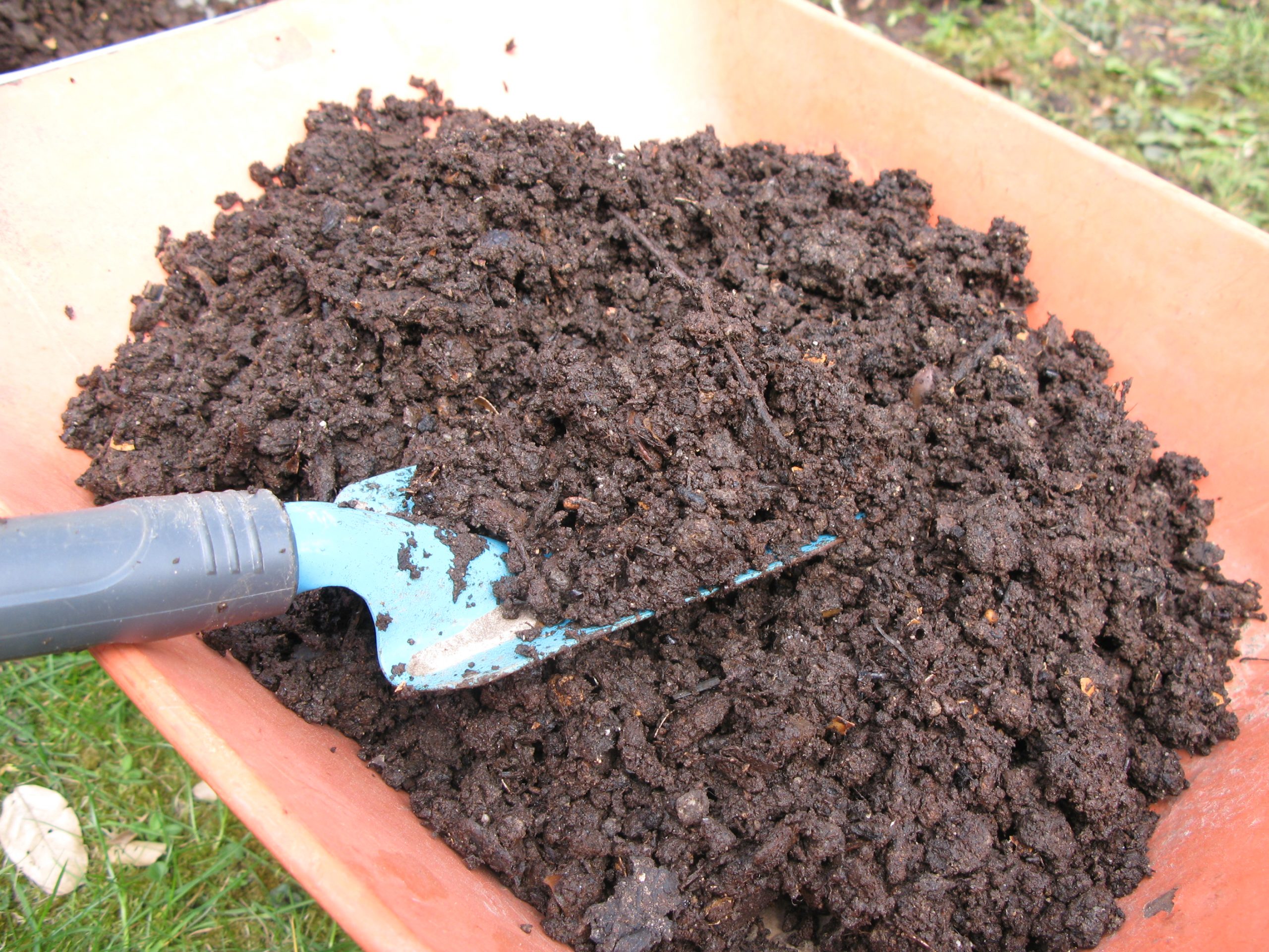 Adding compost to your soil