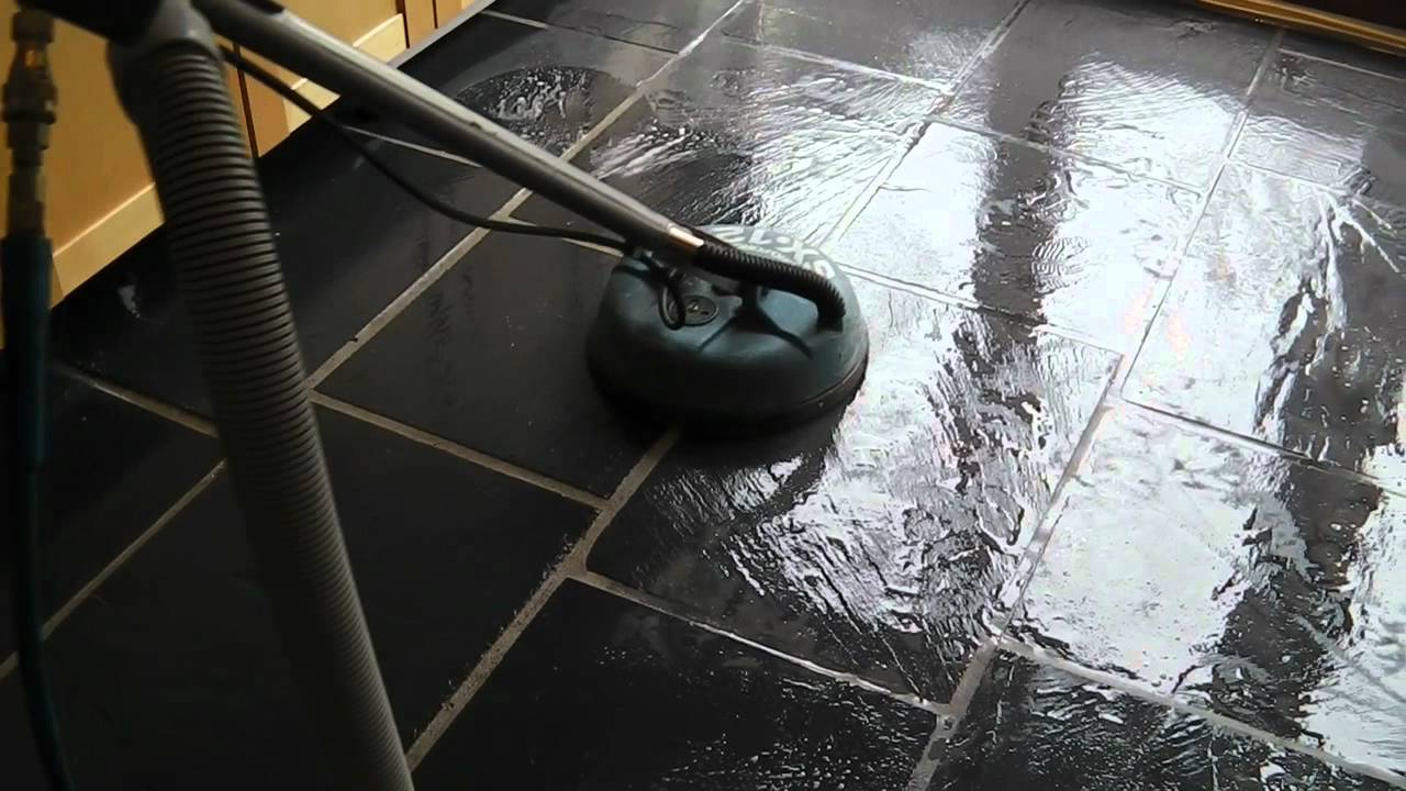 Cleaning Slate Floor