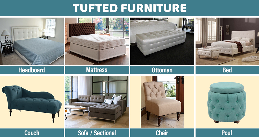 Use of Tufting in Furniture