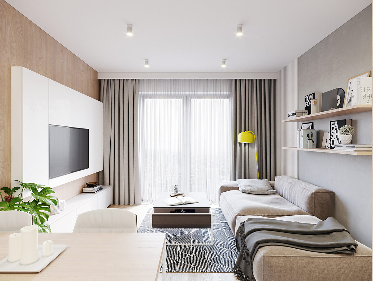 Efficiently designed Small Apartment