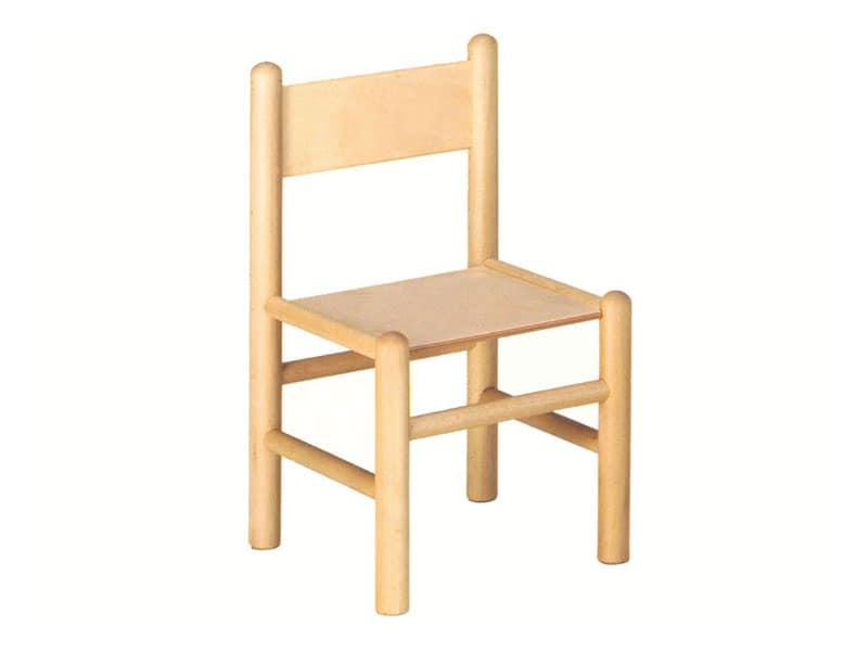 Solid Beech Chair for Children