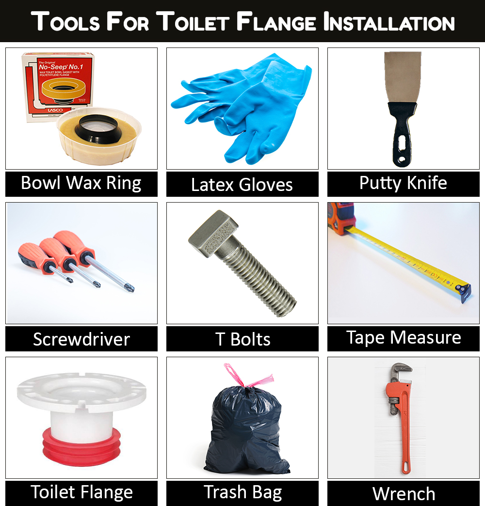 Tools For Toilet Flange Installation