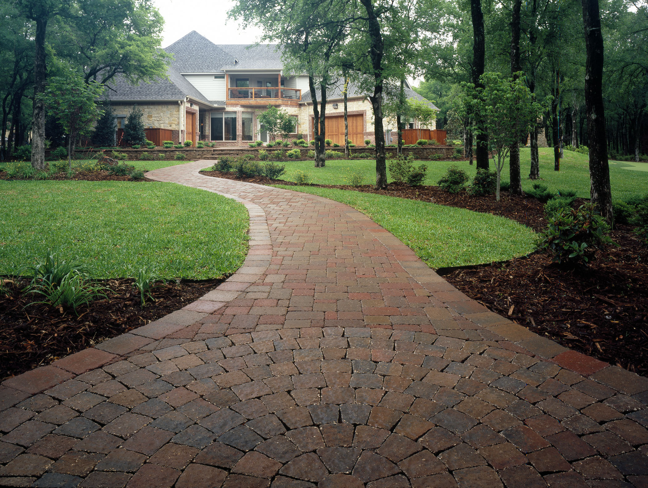 Use Of Paver Blocks In House Garden