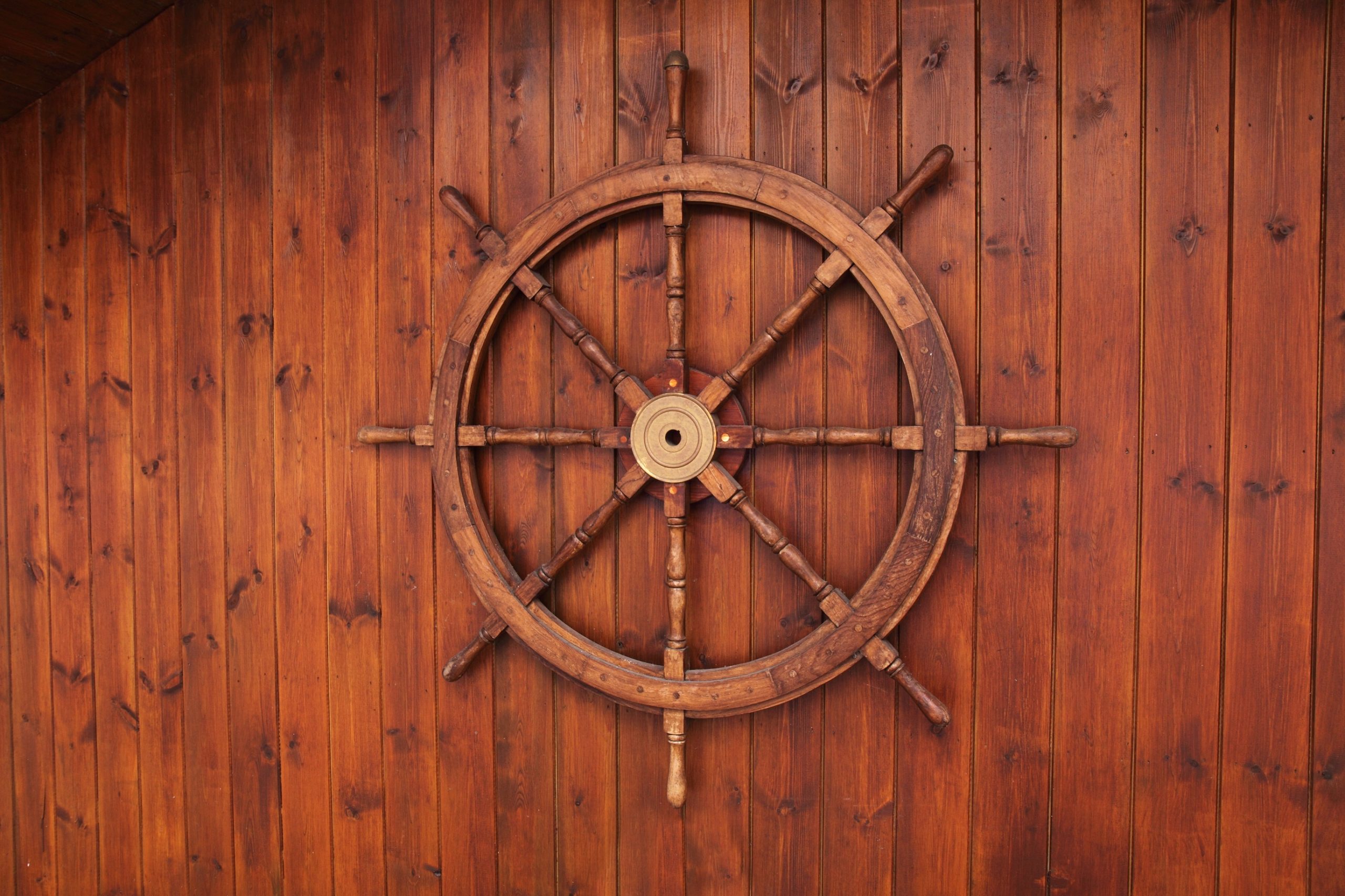 Tree House Pirate Ship Wheel