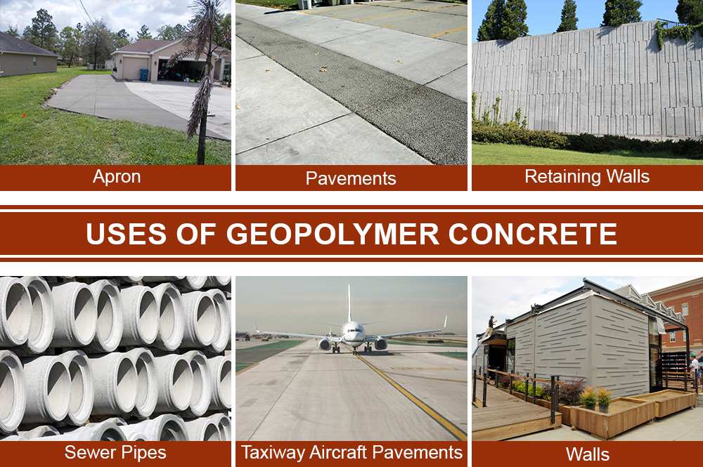 Uses of Geopolymer Concrete