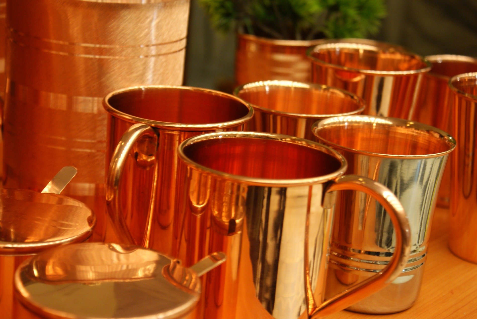 Copper Cups and Mugs