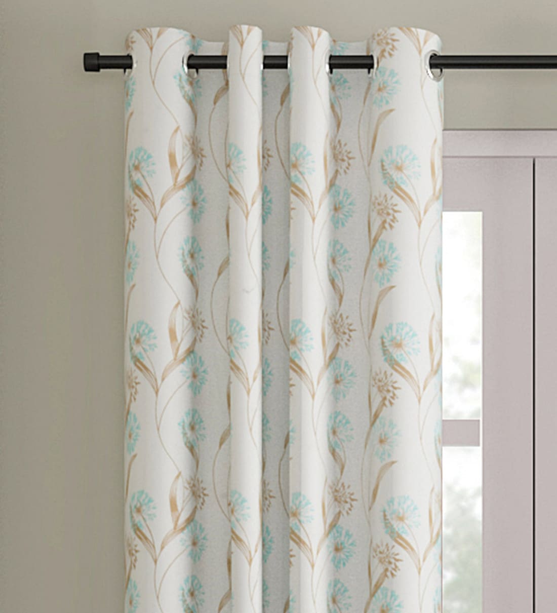 Groomet and Eyelet Curtain